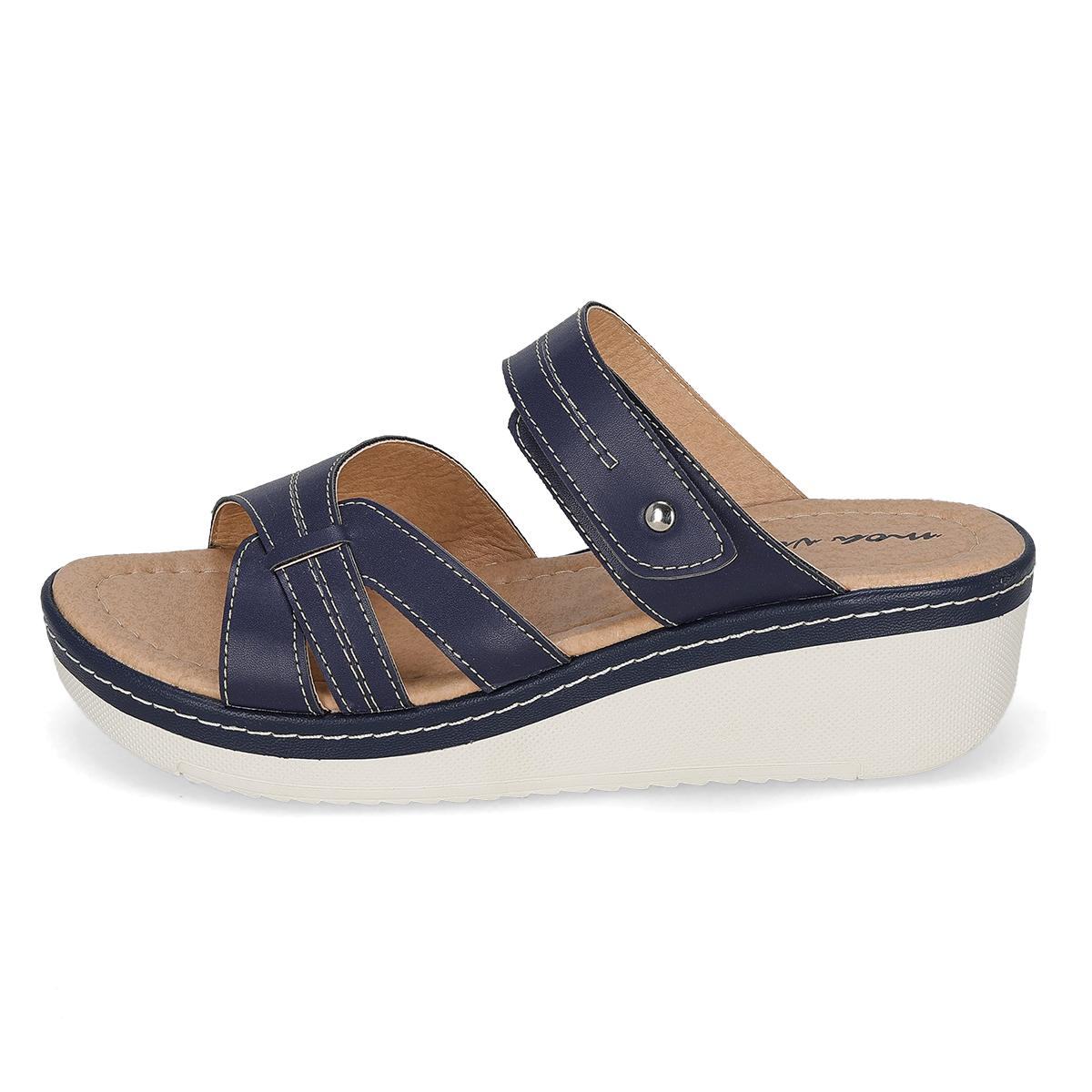 ZAPATILLA PLATAFORMA MUJER MOA VOGE 162 MARINO
