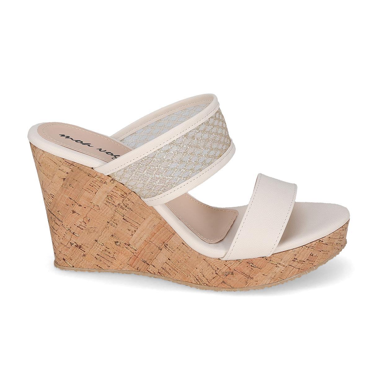 ZAPATILLA DE FIESTA MUJER MOA VOGE 516 LATTE