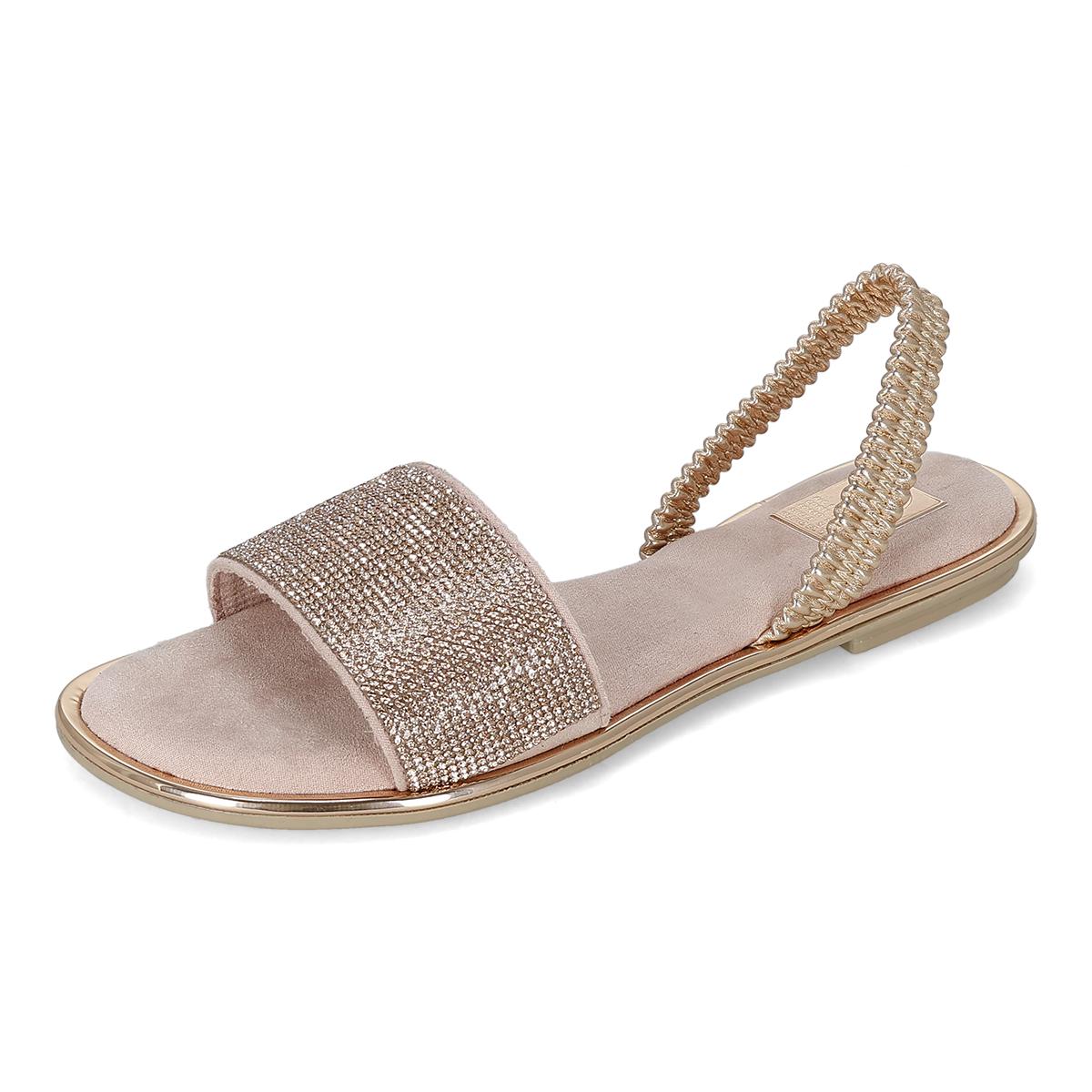SANDALIA PISO MUJER KY 1529 ORO ROSADO-OFERTA
