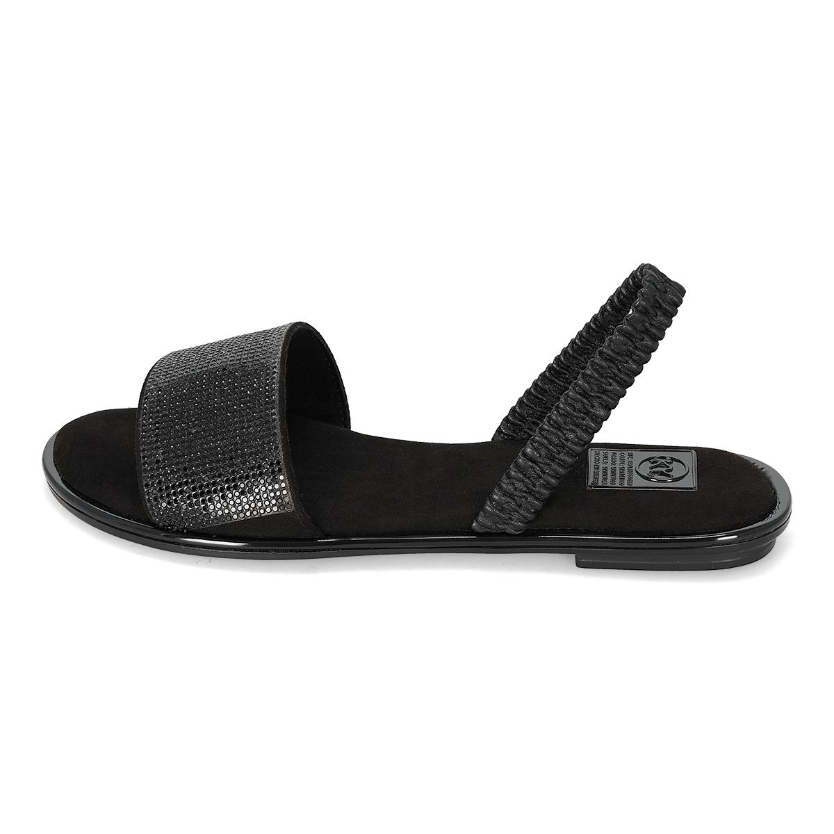 SANDALIA PISO MUJER KY 1529 NEGRO-OFERTA