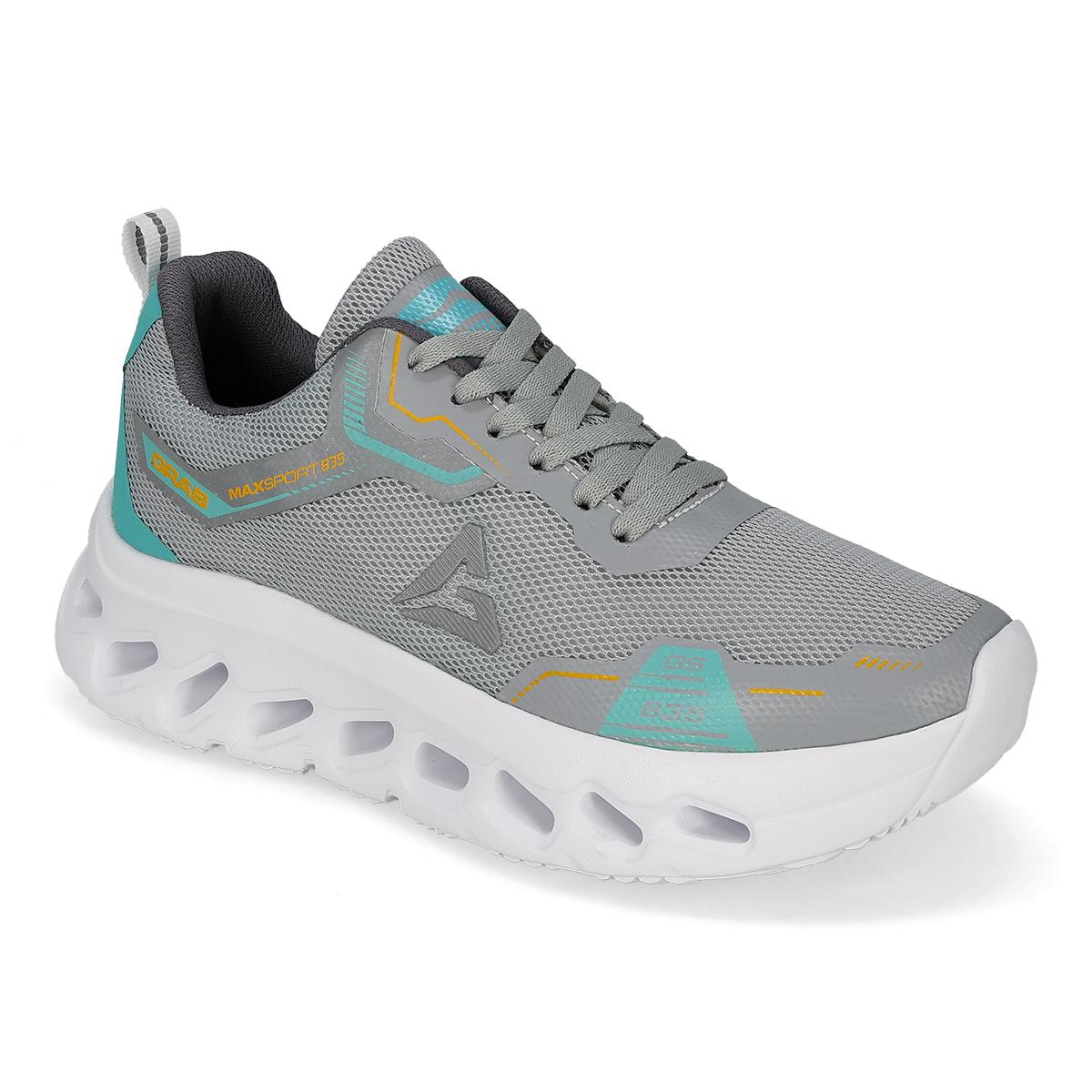 DEPORTIVO MUJER GRAB 835 GRIS/MENTA/PLATA