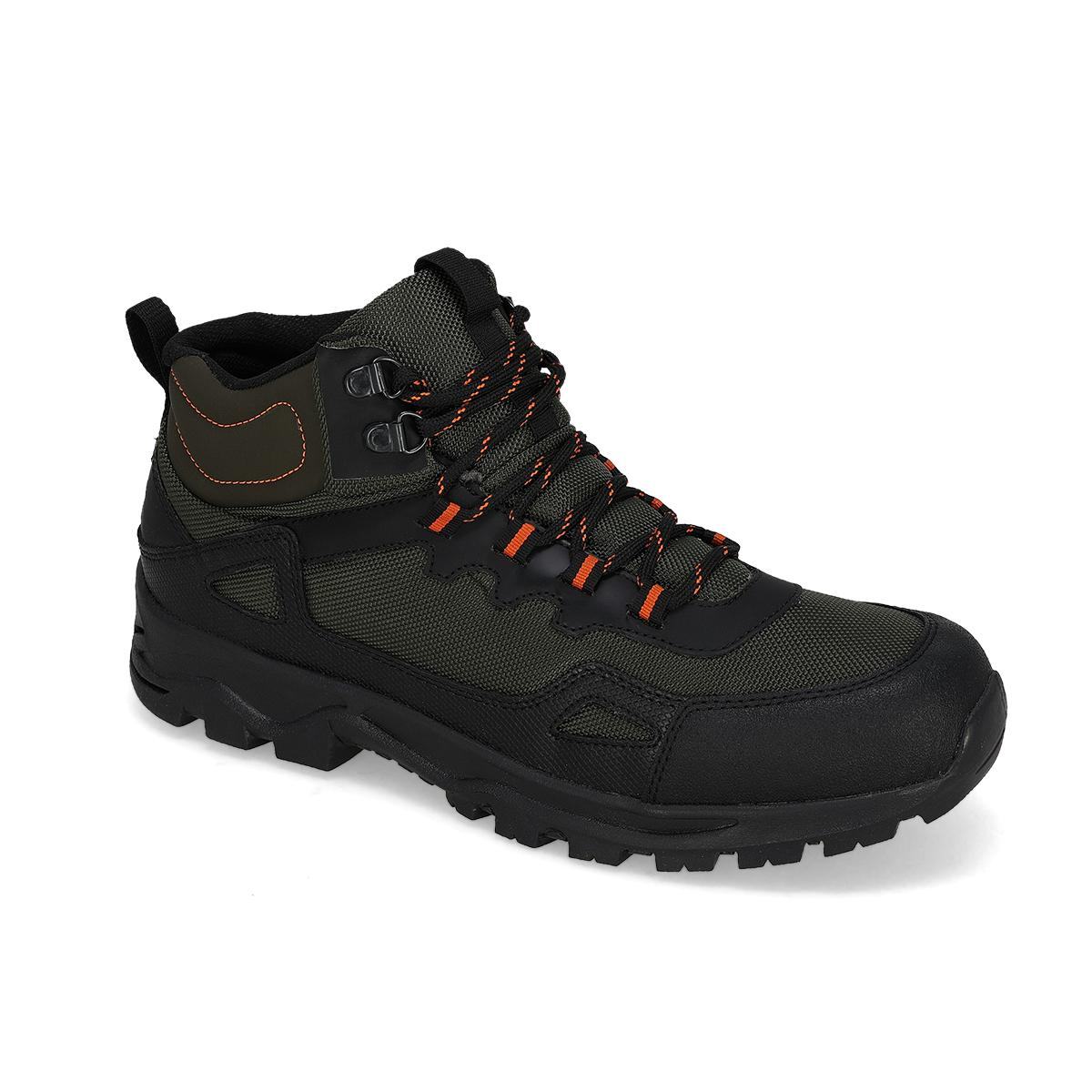 BOTA HIKING HOMBRE THORQUE & VIGORE T&V08 OLIVO NEGRO