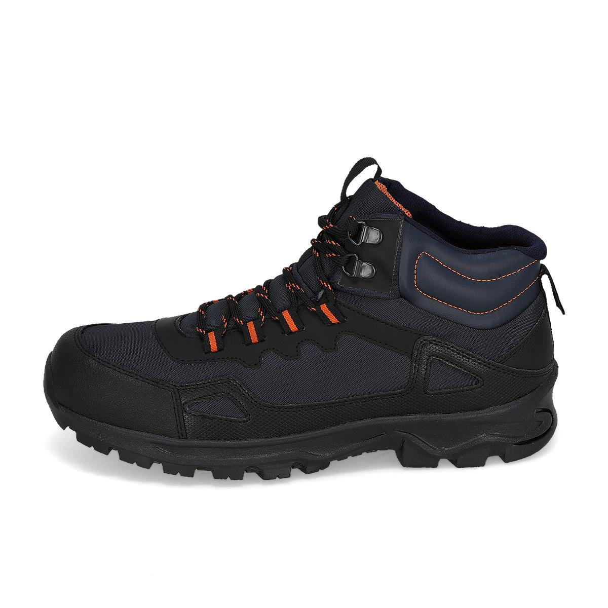 BOTA HIKING HOMBRE THORQUE & VIGORE T&V08 MARINO NEGRO