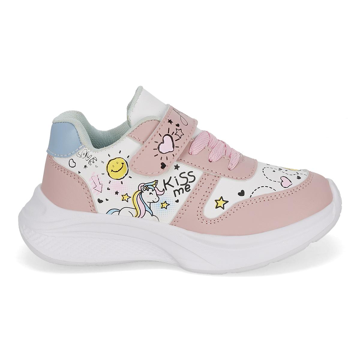 DEPORTIVO INFANTIL SUNS 811 BLANCO ROSA