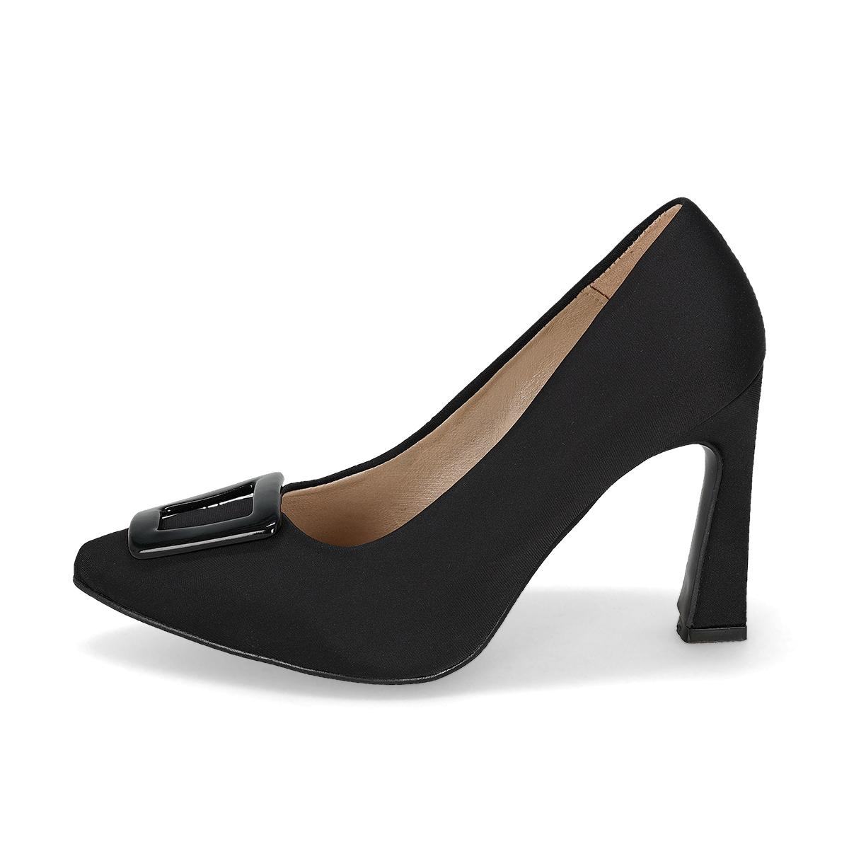 ZAPATILLA TACON ALTO MUJER RAVEL 00160 NEGRO