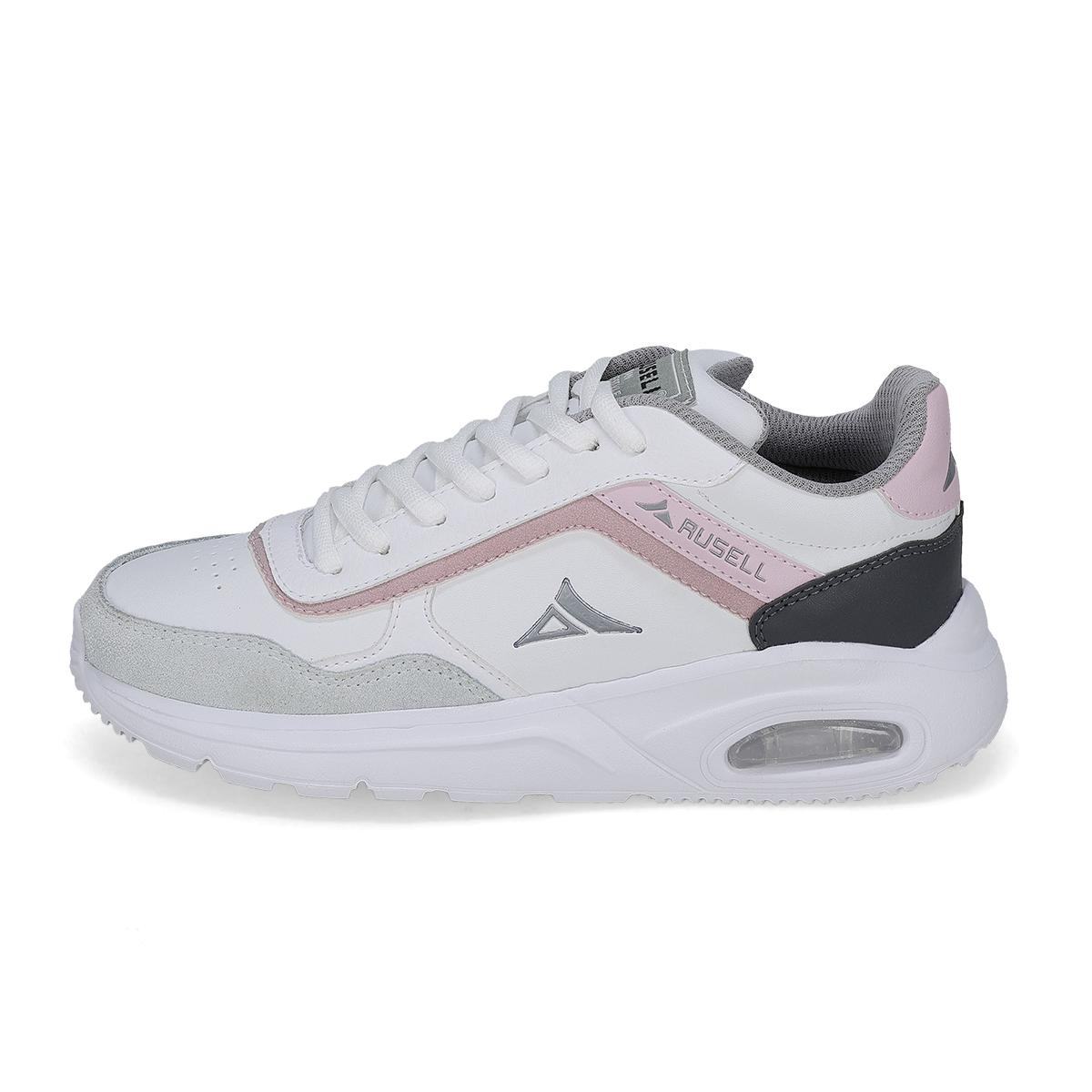 URBANO MUJER RUSELL 462 BLANCO/ROSA