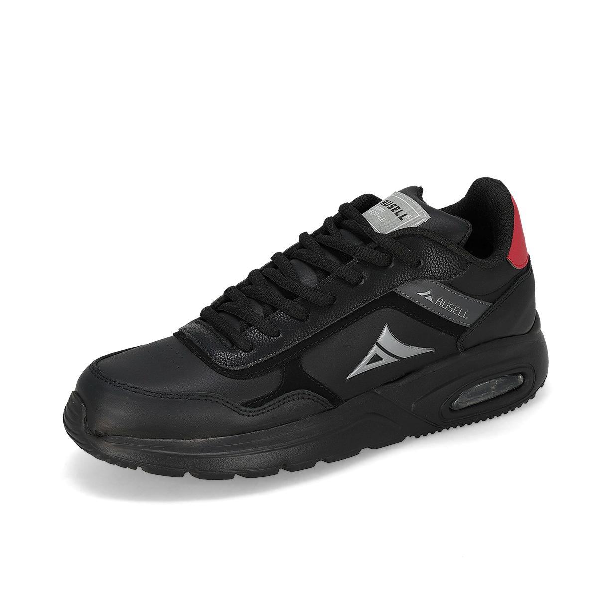 DEPORTIVO HOMBRE RUSELL 462 NEGRO ROJO
