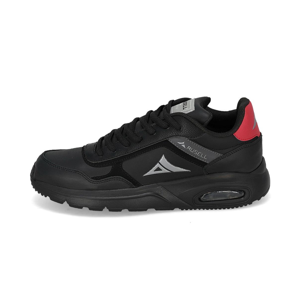 DEPORTIVO HOMBRE RUSELL 462 NEGRO ROJO