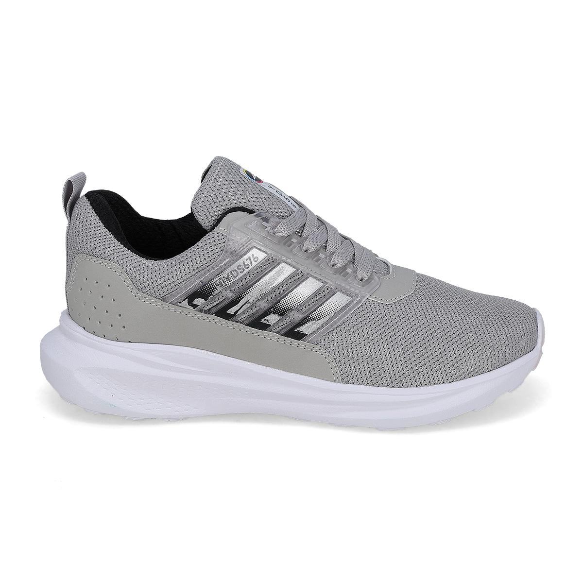 DEPORTIVO MUJER Y&D 676 GRIS NEGRO