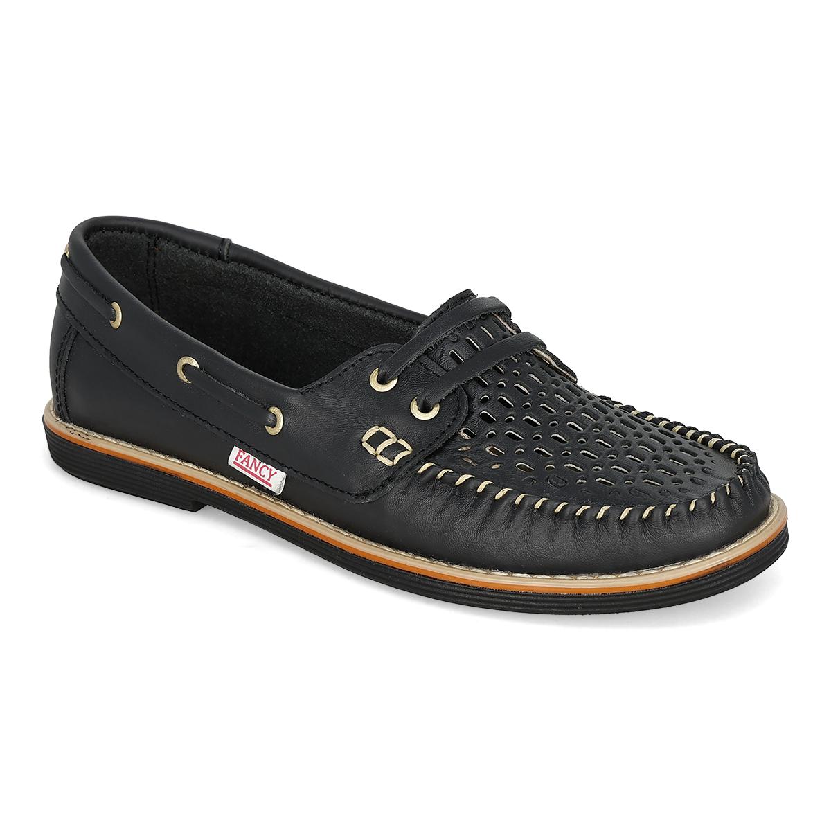 DESCANSO CASUAL MUJER FANCY 951 NEGRO