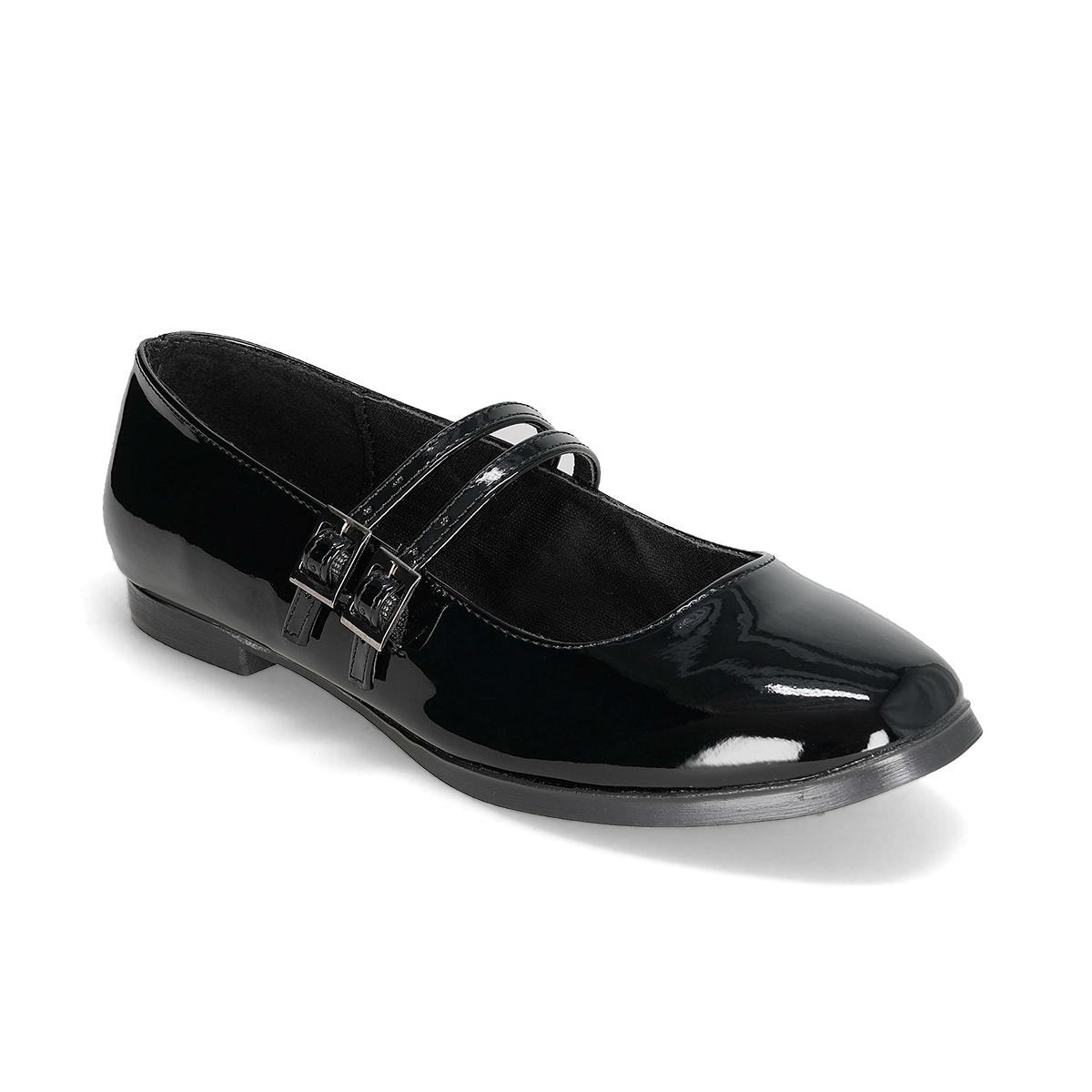 BALLERINA MUJER SEVEN GREEN 7042E NEGRO CHAROL