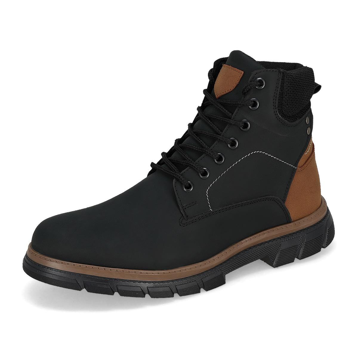 BOTA CASUAL HOMBRE EMMANUEL 350 NEGRO