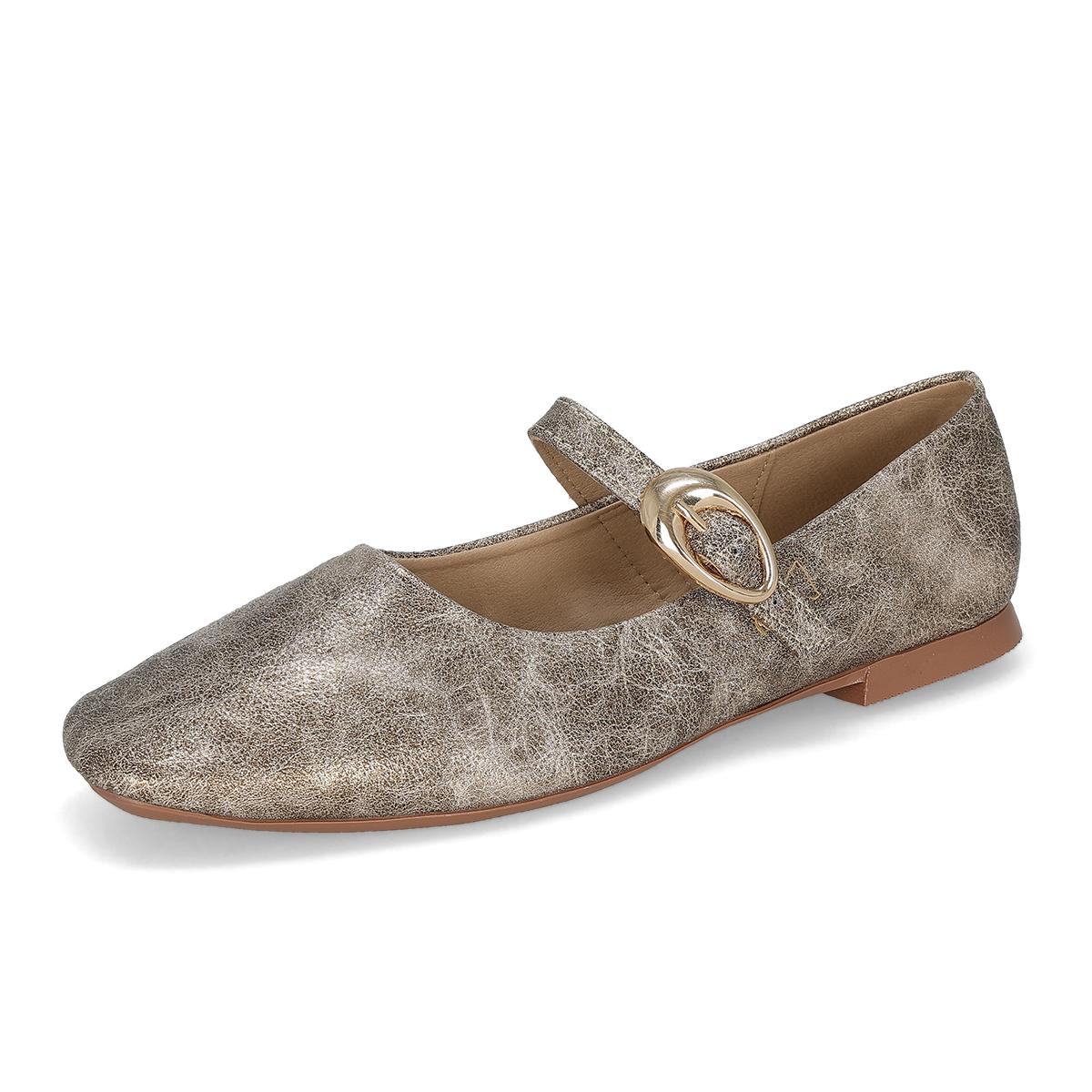 BALLERINA MUJER MAXIM 4022 ORO INGLES