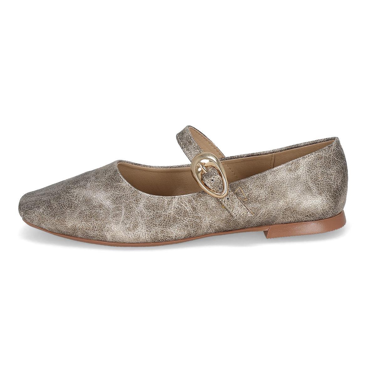 BALLERINA MUJER MAXIM 4022 ORO INGLES