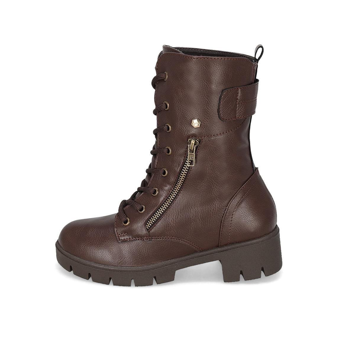 BOTA CASUAL MUJER MAXIM 5050 CHOCOLATE