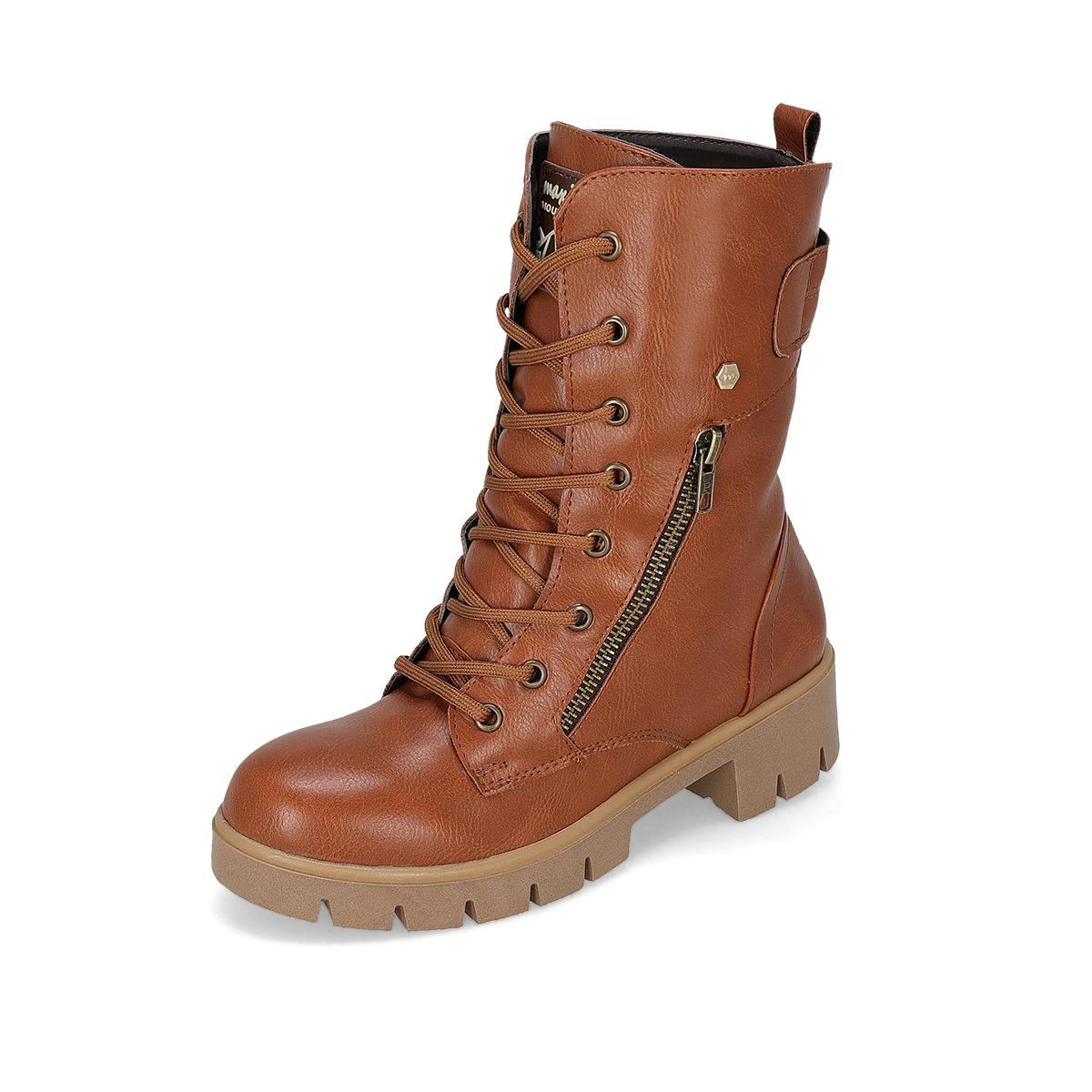BOTA CASUAL MUJER MAXIM 5050 TAN