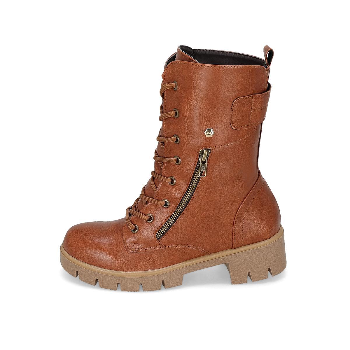 BOTA CASUAL MUJER MAXIM 5050 TAN