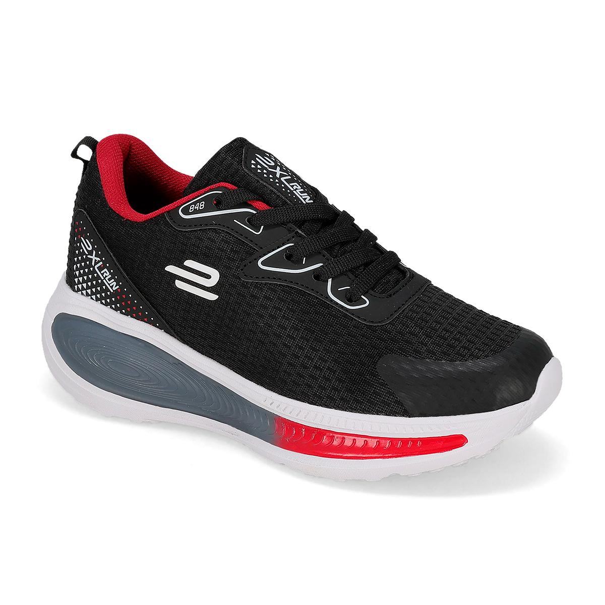 DEPORTIVO HOMBRE ESSVIMA 848 NEGRO ROJO OXFORD
