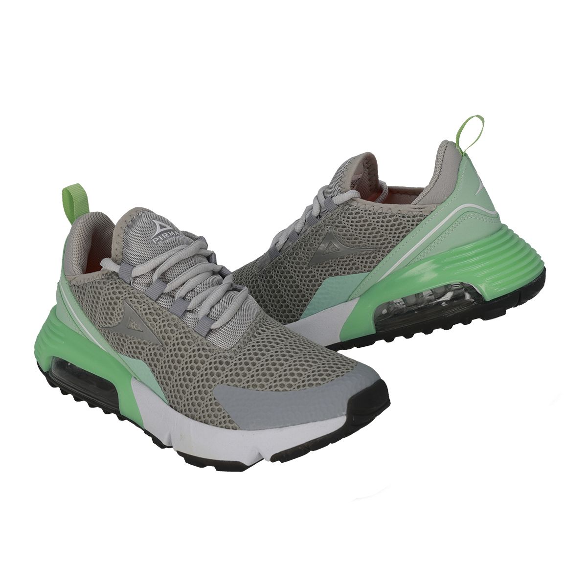 DEPORTIVO MUJER PIRMA 5059 GRIS/VERDE-OUTLET