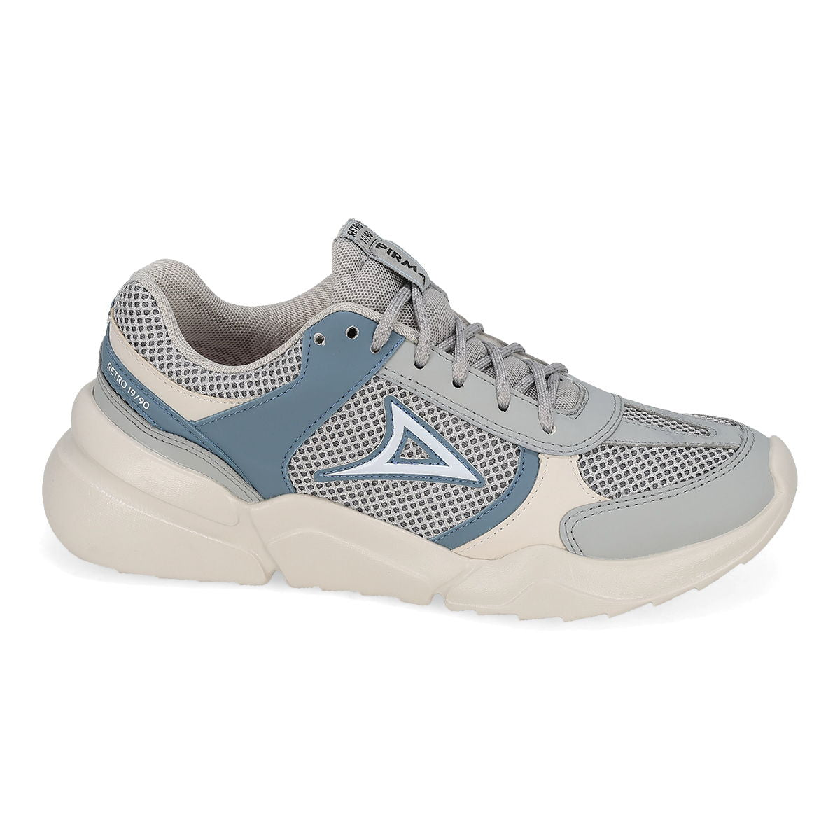 DEPORTIVO MUJER PIRMA 8515 GRIS/AZUL-OUTLET