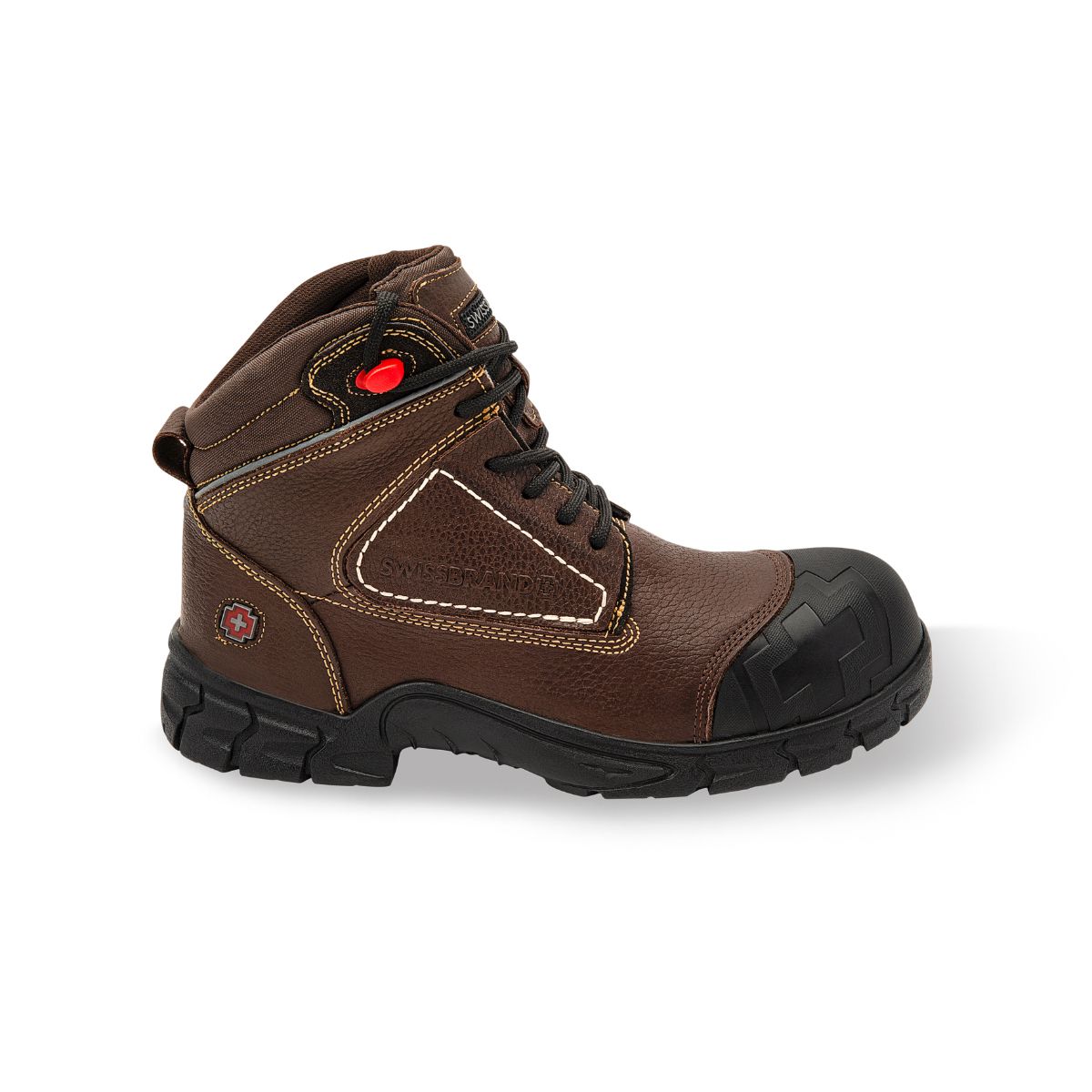 BOTA CASCO DIELECTRICO HOMBRE SWISSBRAND 510701 MOKA