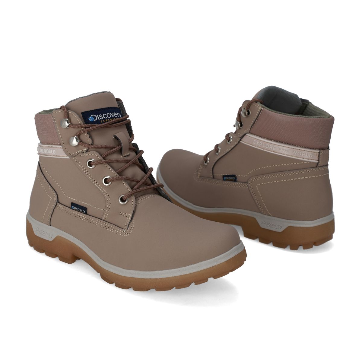 BOTA HIKING MUJER DISCOVERY 2044 ROSA