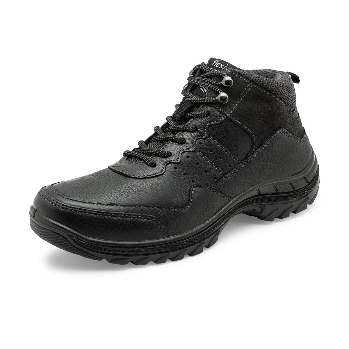 BOTA HIKING HOMBRE FLEXI CABALLERO 66517 NEGRO