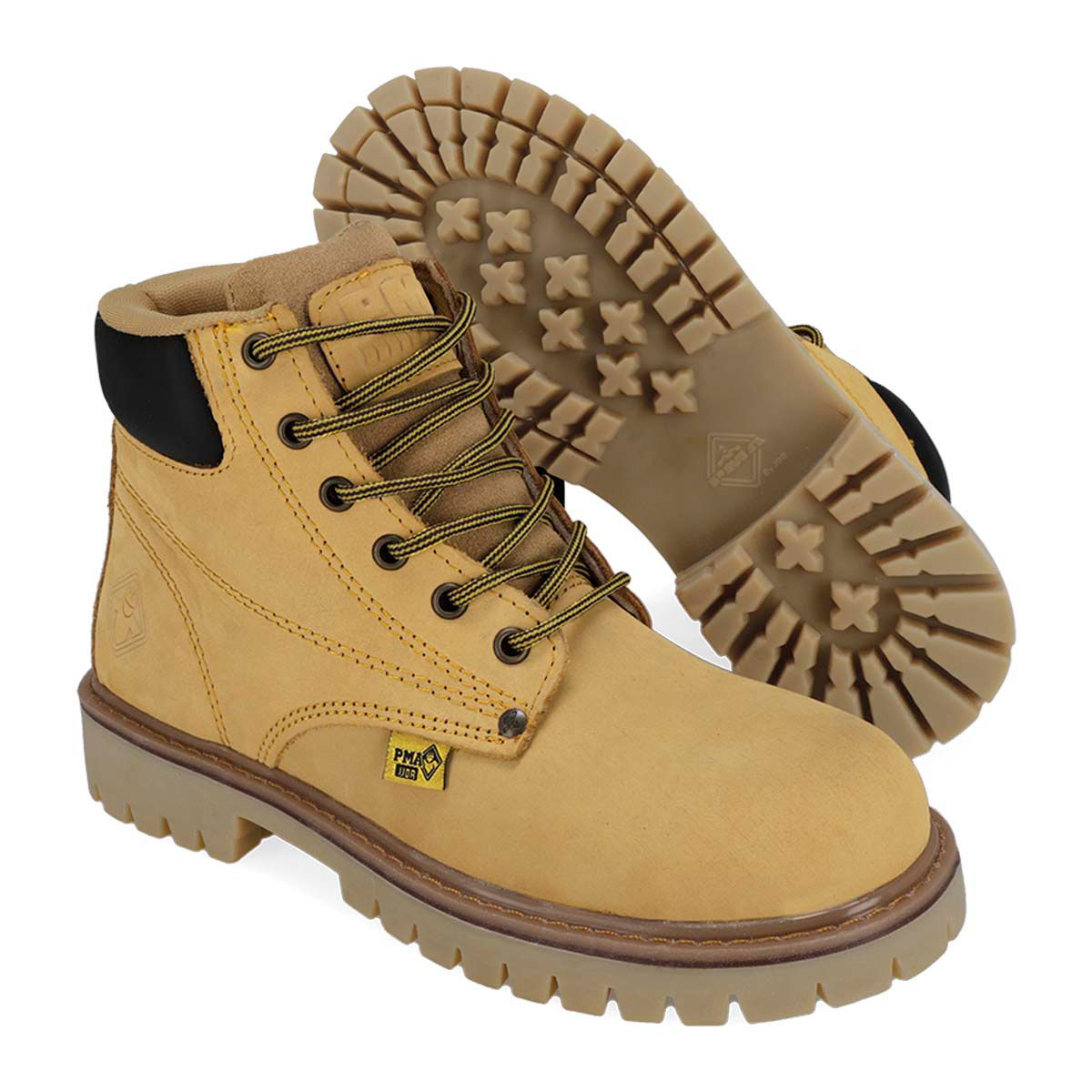 BOTA CASCO DE ACERO HOMBRE PMA 036 C/A MIEL