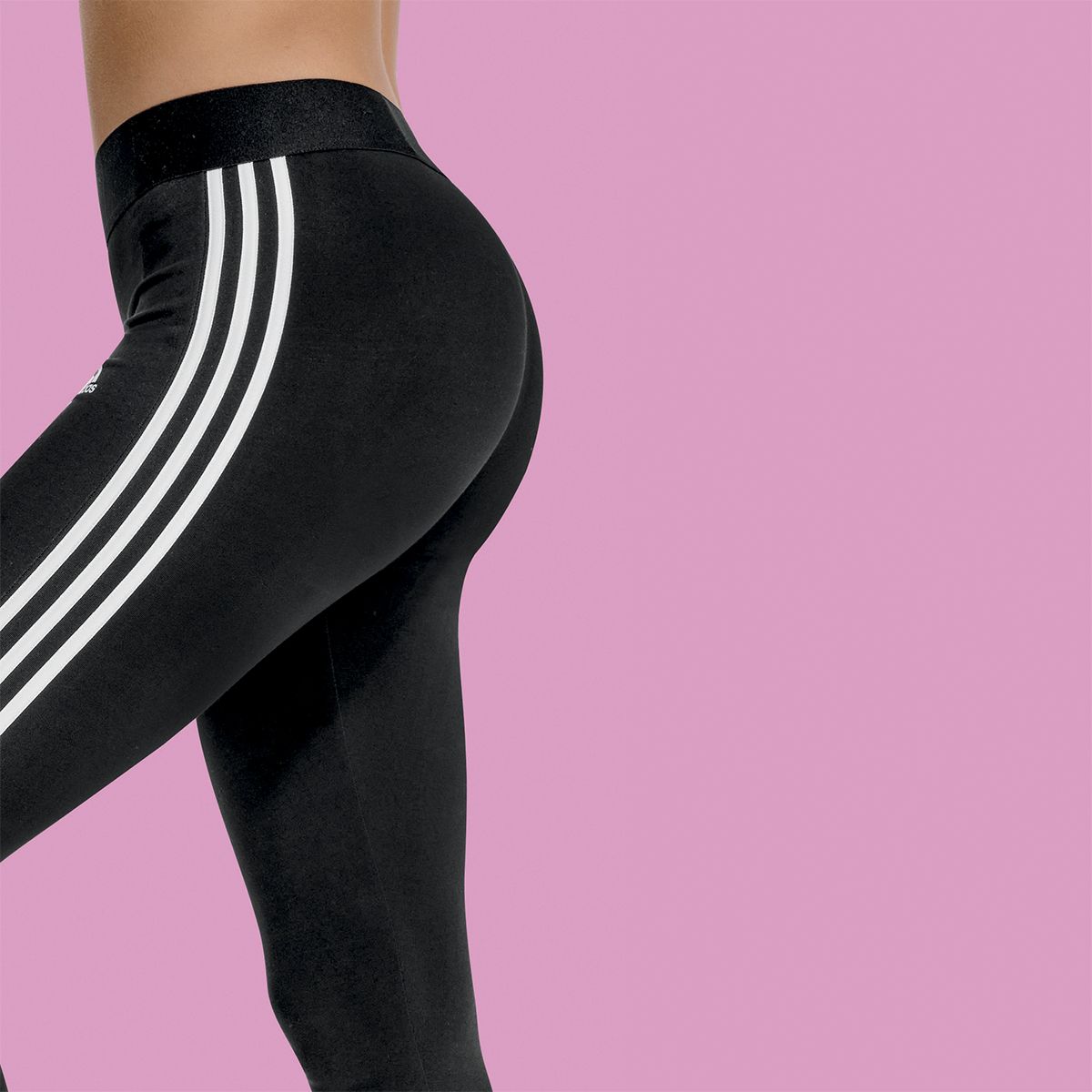 LEGGINS MUJER ADIDAS WEAR GL0723 NEGRO/BLANCO-OUTLET