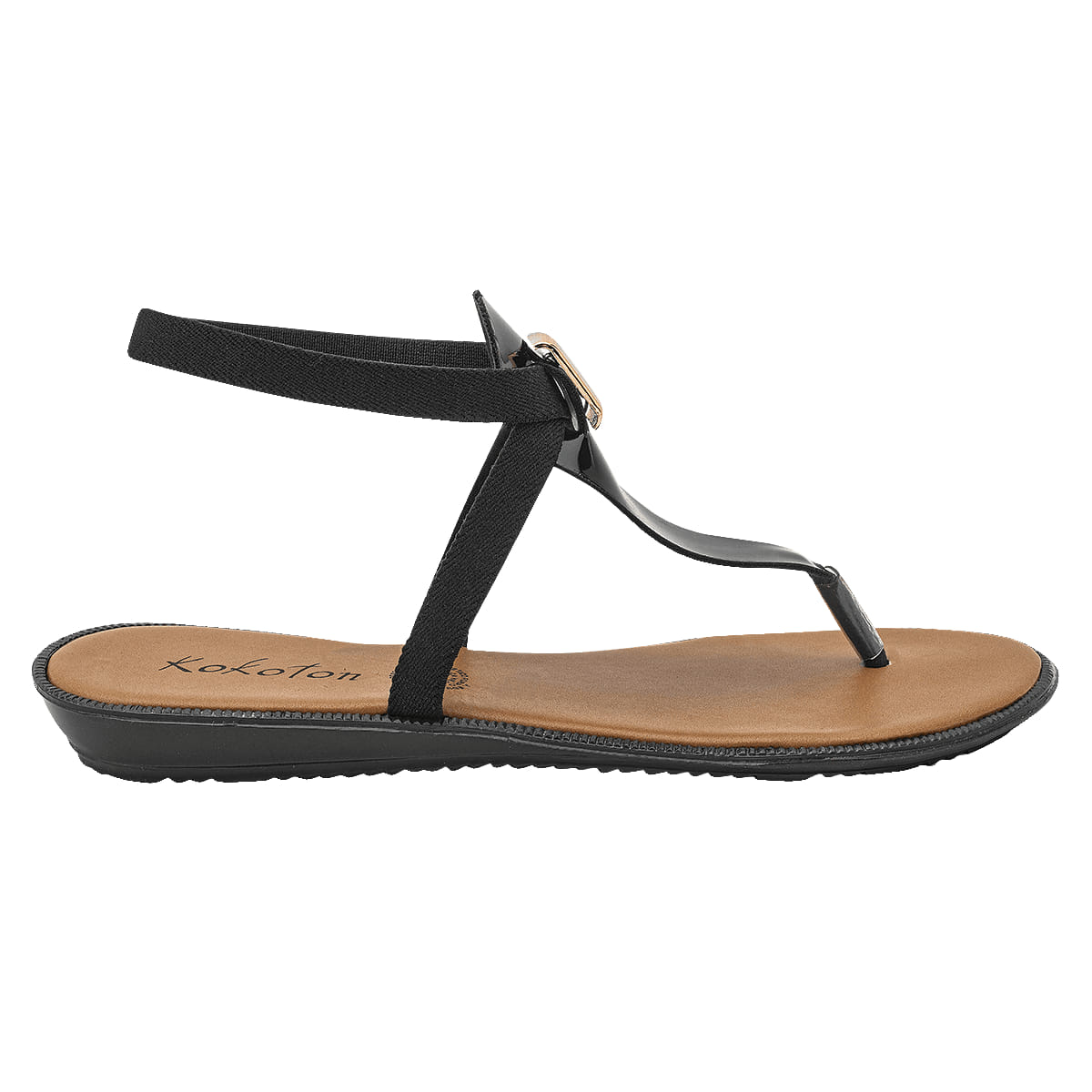 SANDALIA PISO MUJER CARLO Y KOKOTON 1843 NEGRO-OUTLET