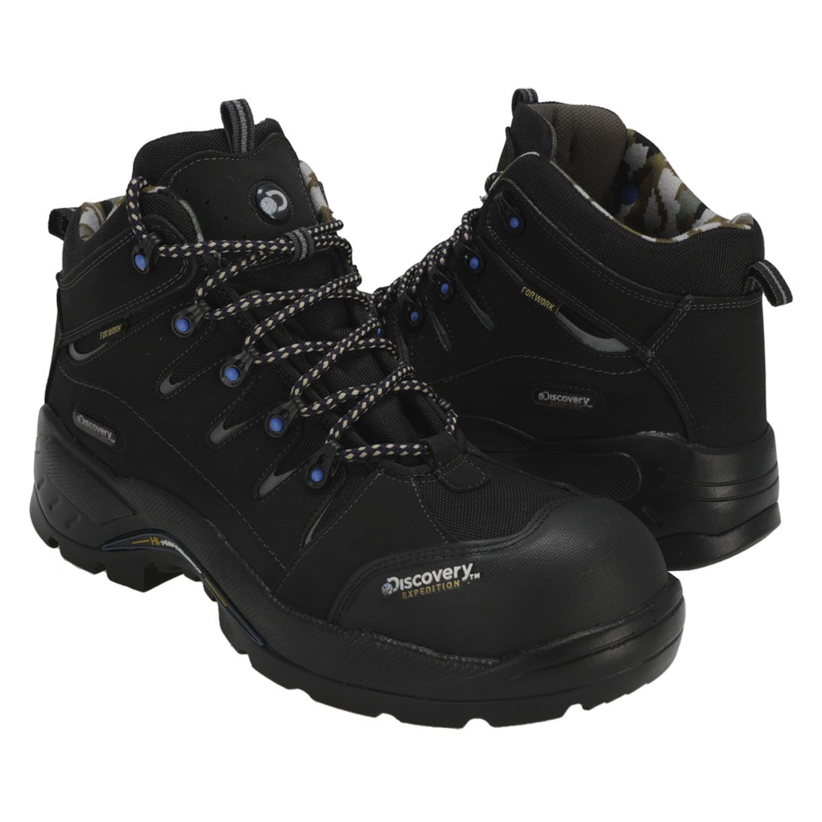 BOTA CASCO DIELECTRICO HOMBRE DISCOVERY 1955 NEGRO