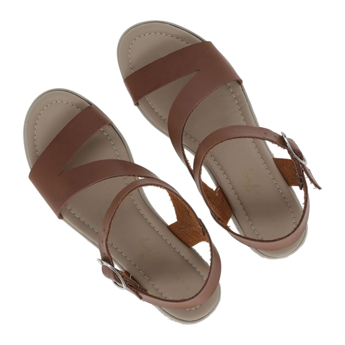 SANDALIA PISO MUJER DARIANA FONCY 8532 LADRILLO-OUTLET