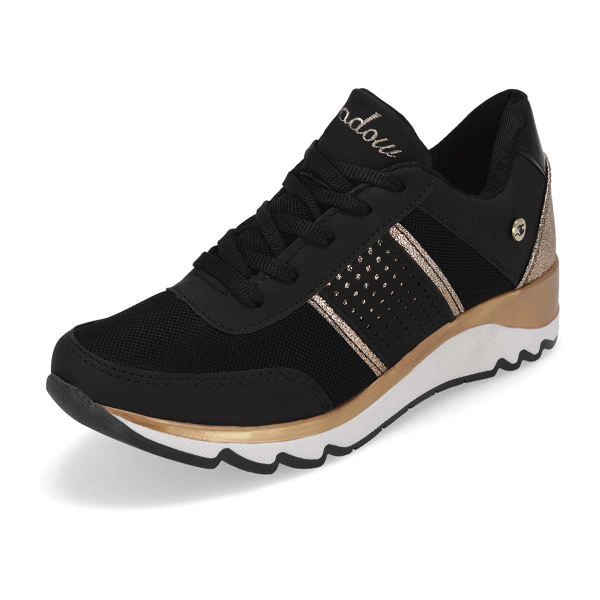 URBANO MUJER SHADOW 1081 NEGRO/BRONCE-OUTLET