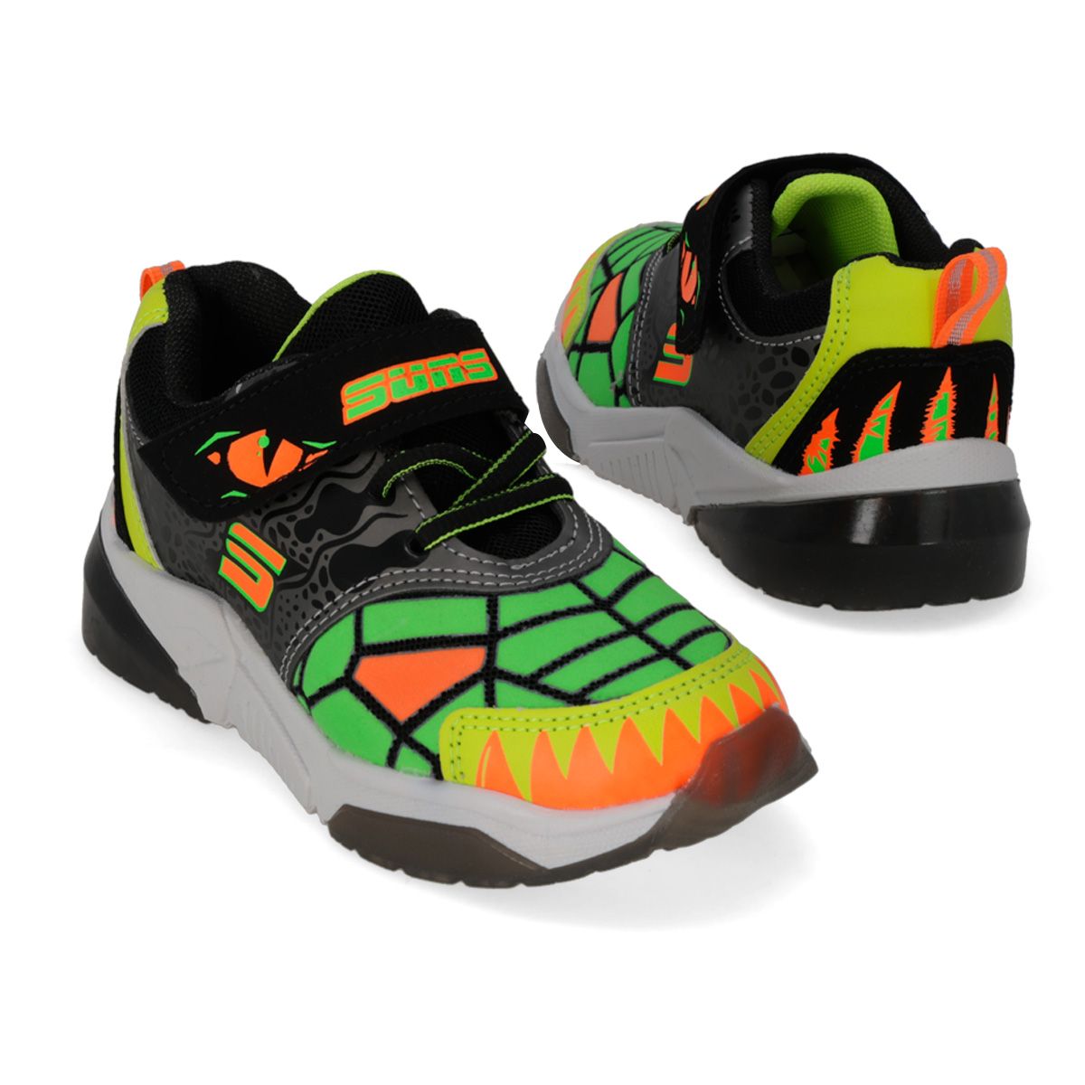 LUCES LED INFANTIL SUNS 214 NEGRO/AMARILLO-OUTLET
