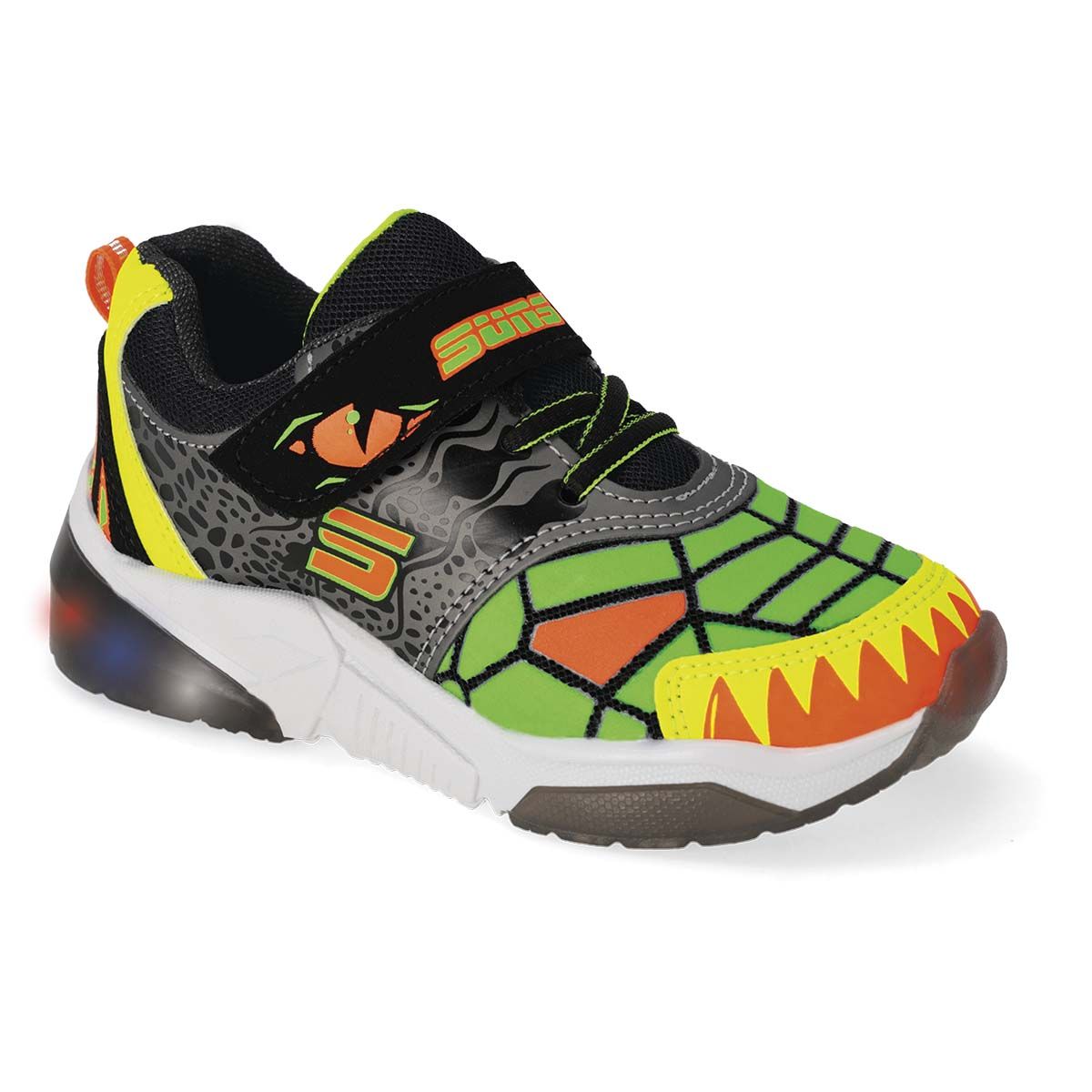 LUCES LED INFANTIL SUNS 214 NEGRO/AMARILLO-OUTLET