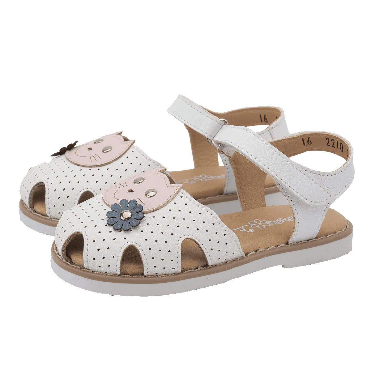 SANDALIA PISO INFANTIL YONDEER 2210-3 BLANCO-OUTLET