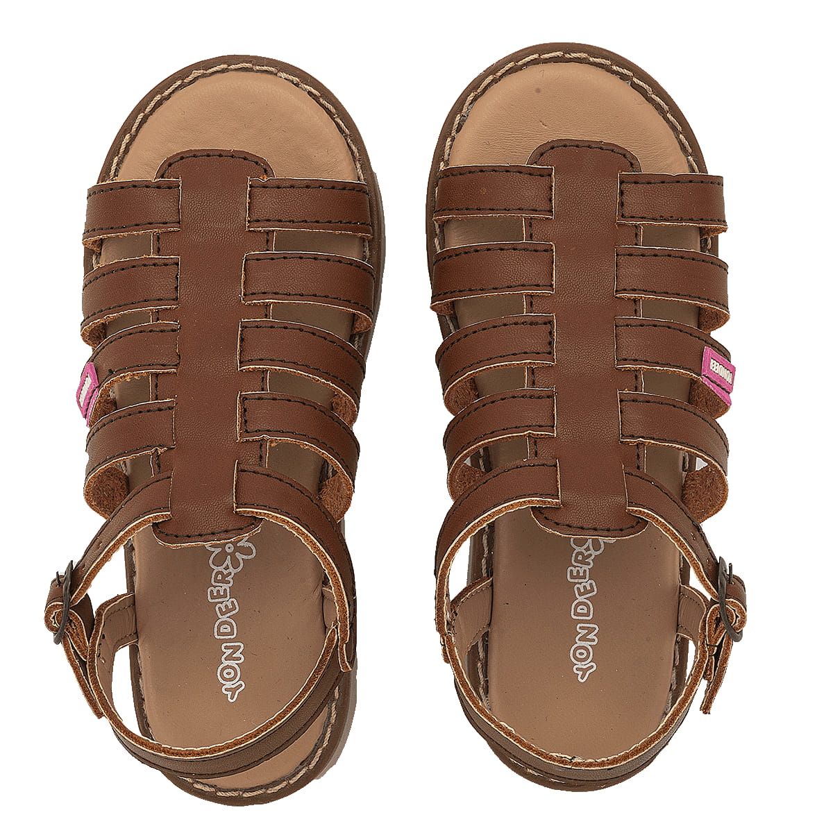 SANDALIA PISO INFANTIL YONDEER 2211-1 LADRILLO-OUTLET