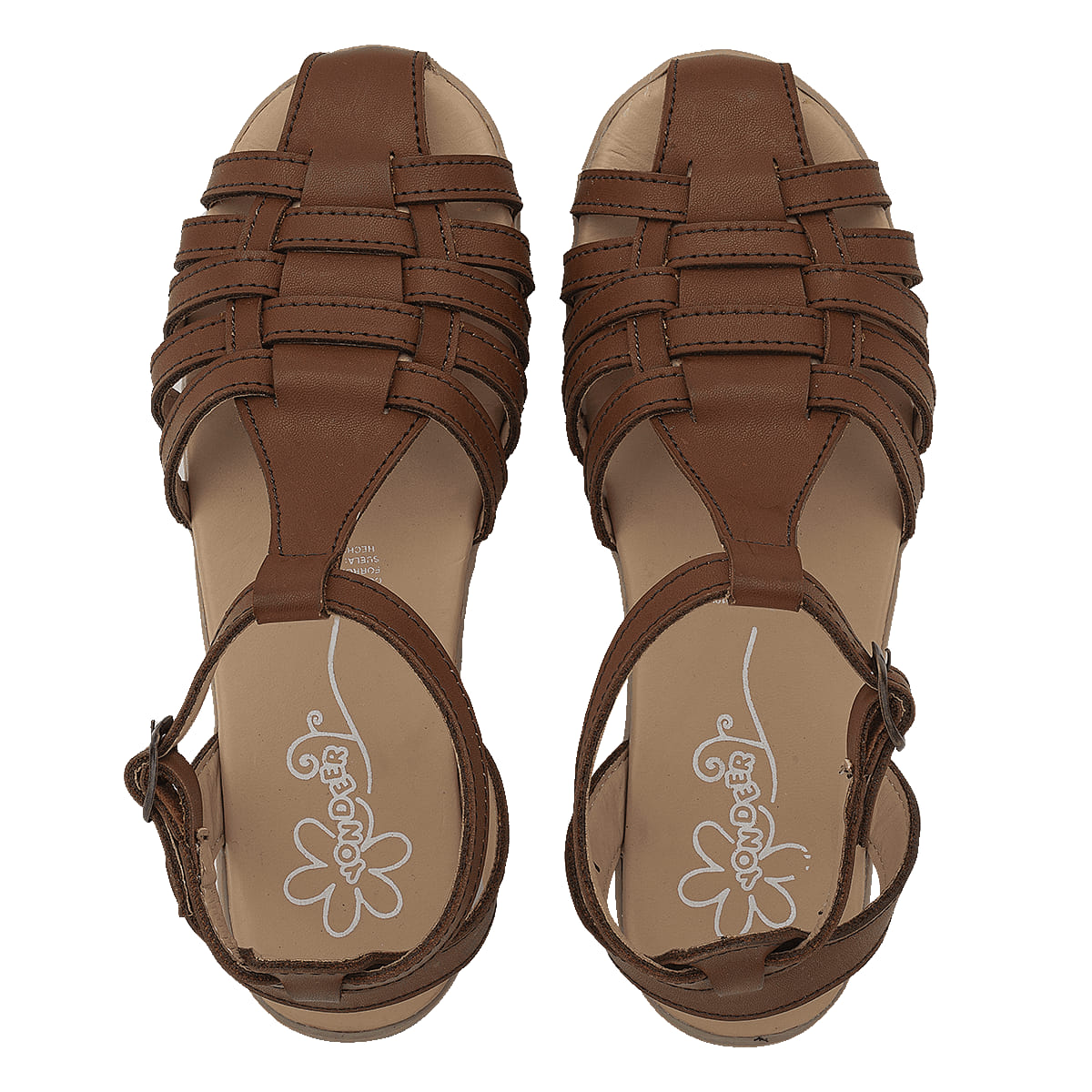 SANDALIA PISO INFANTIL YONDEER 2300-1 LADRILLO-OUTLET