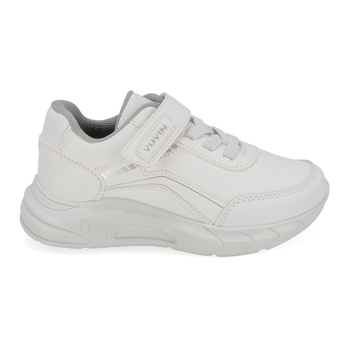 TENIS ESCOLAR INFANTIL YUYIN 23212 BLANCO