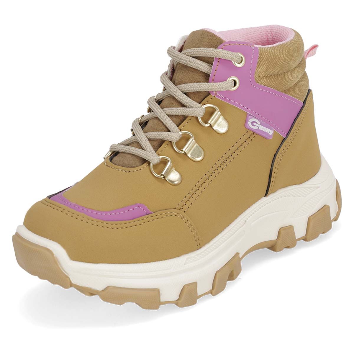 BOTA HIKING INFANTIL GUANY 2237-4 MIEL/FIUSHA