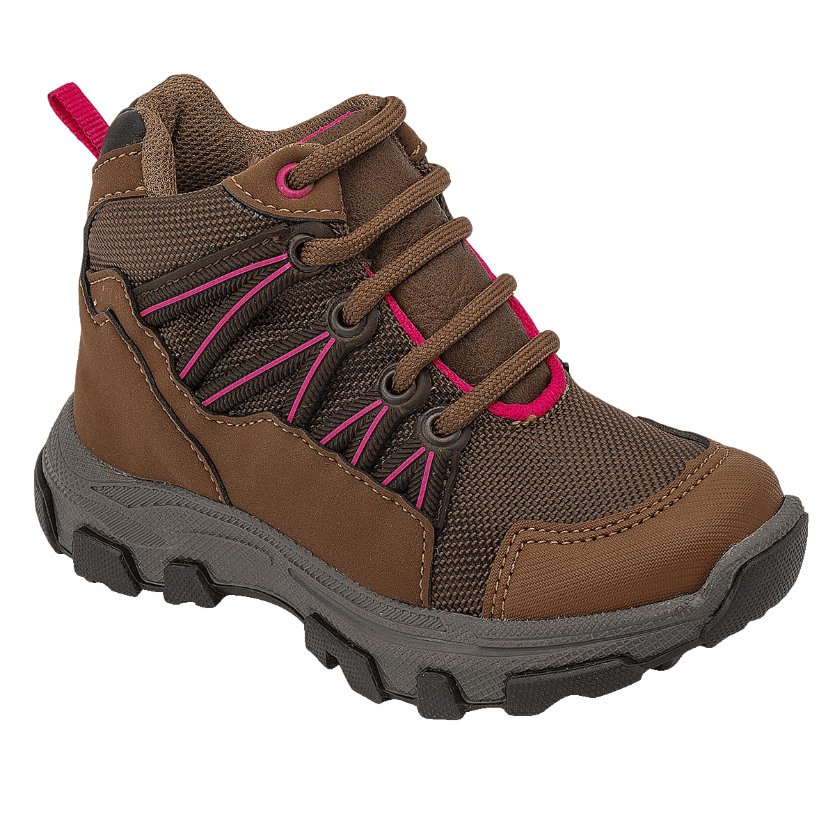 BOTA HIKING INFANTIL GUANY 2307-2 CAJETA/FIUSHA-OUTLET