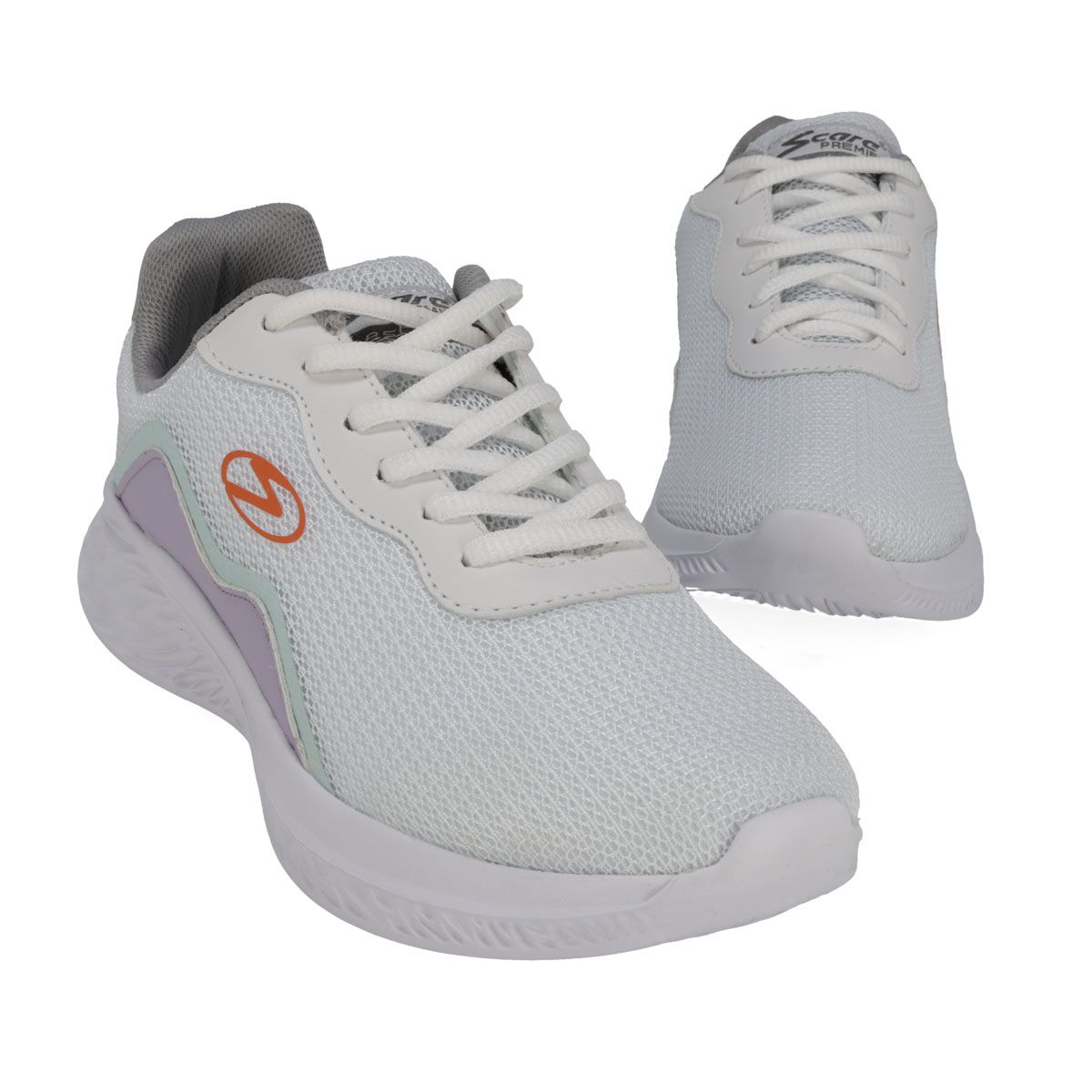 DEPORTIVO MUJER SCARE U4085 BLANCO/LILA/NARANJA-OUTLET