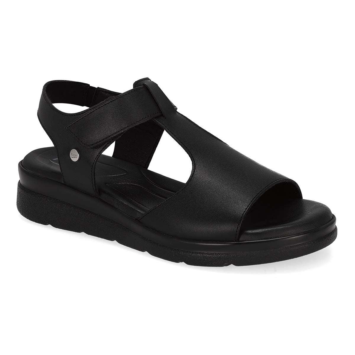 SANDALIA MUJER FLEXI DAMA 124202 NEGRO -OUTLET