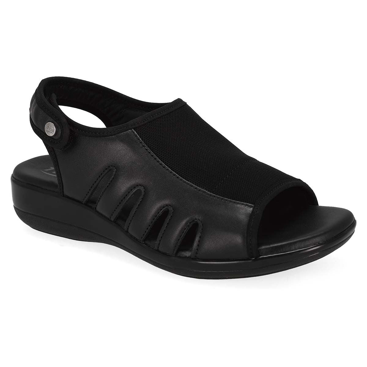 SANDALIA MUJER FLEXI DAMA 34933 NEGRO-OUTLET