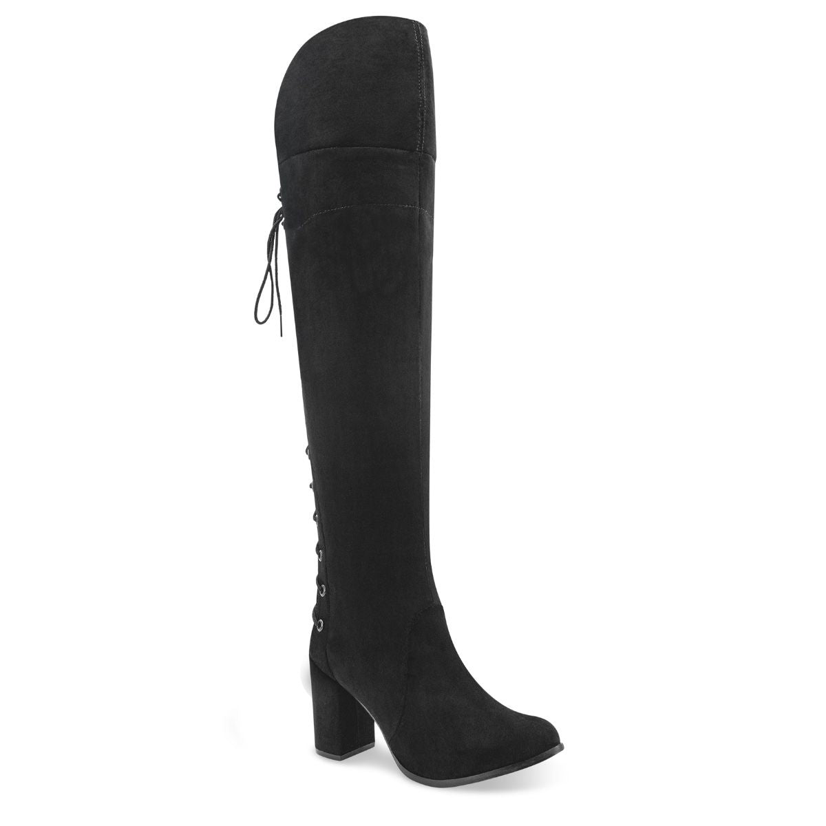 BOTA LARGA TACON MUJER GRECIA 920 NEGRO