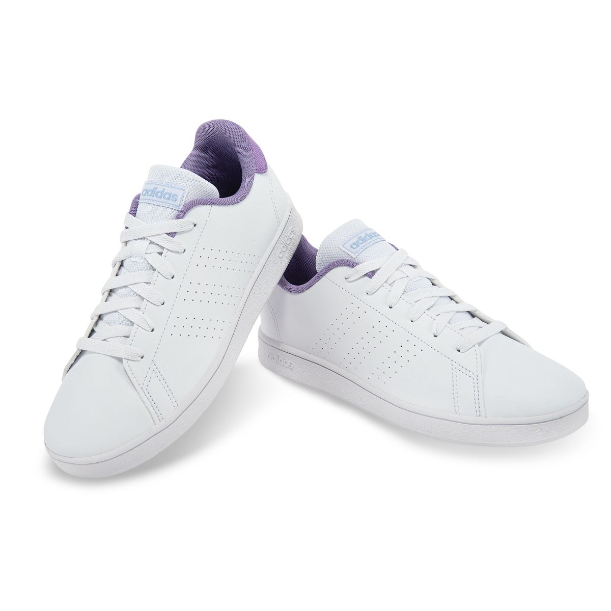 URBANO MUJER ADIDAS H06181 BLANCO/MORADO