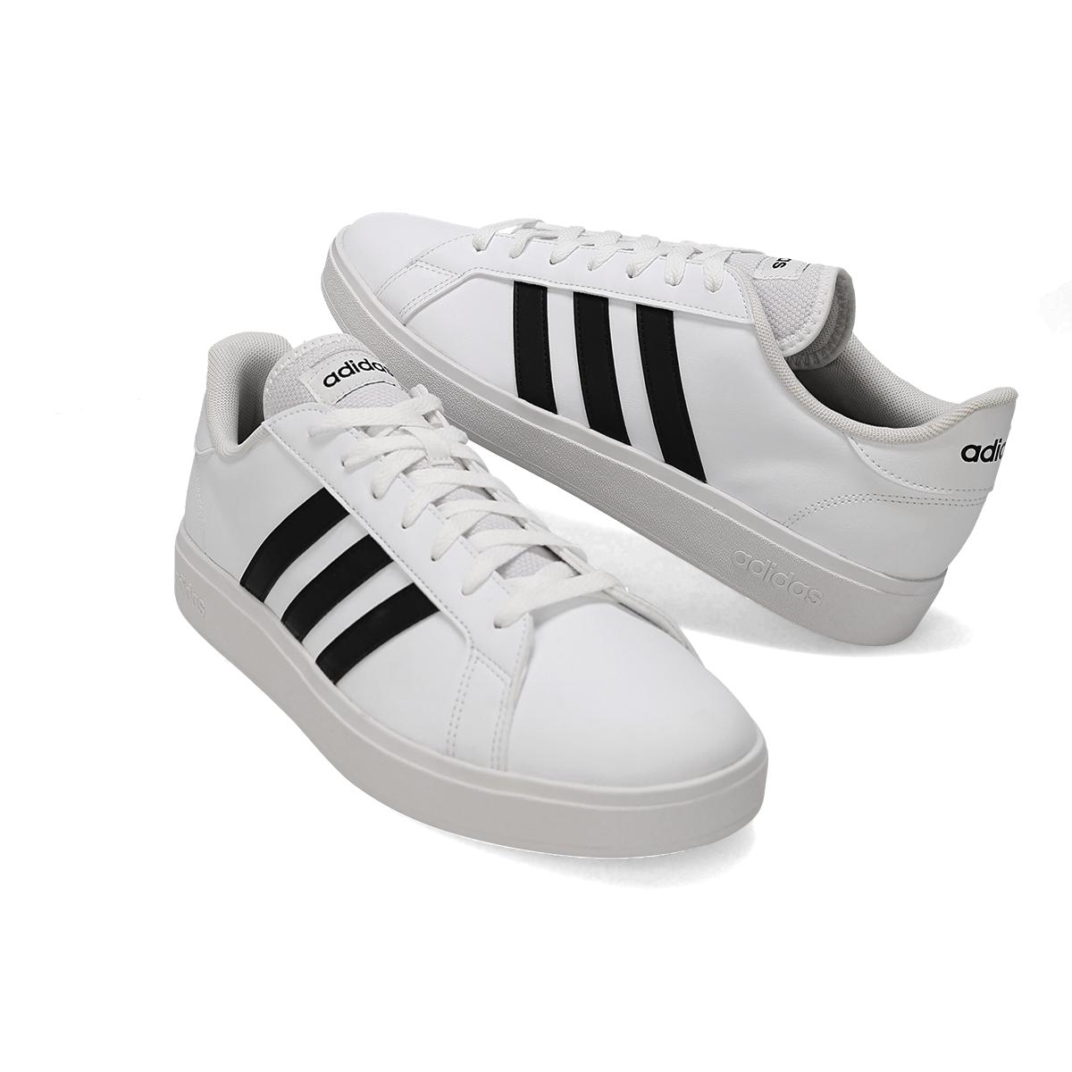 URBANO HOMBRE ADIDAS GW9250 BLANCO/NEGRO-OUTLET