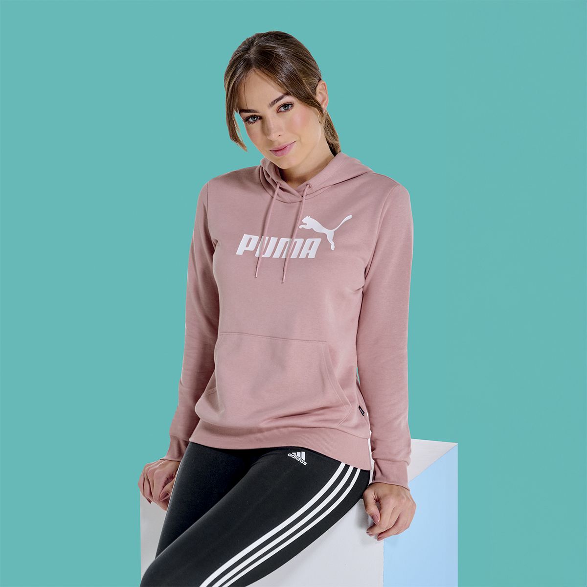 SUDADERA MUJER PUMA WEAR 58679180 ROSA