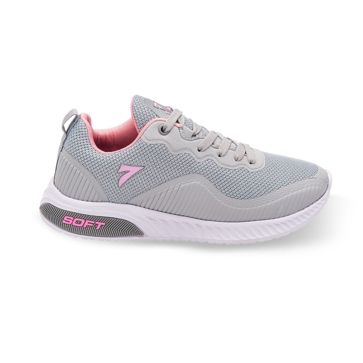 DEPORTIVO MUJER SPORT TIME 0236-6 GRIS/ROSA