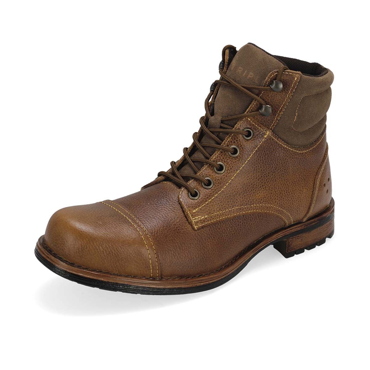 BOTA CASUAL HOMBRE TRIPLES 33904 CAMEL